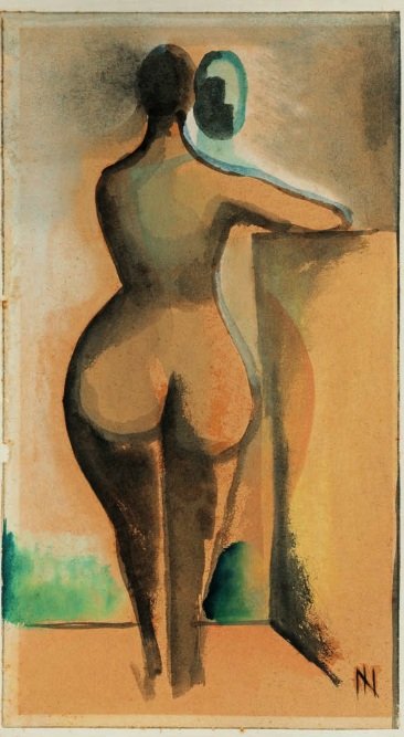 Nun by Ismael Nery
